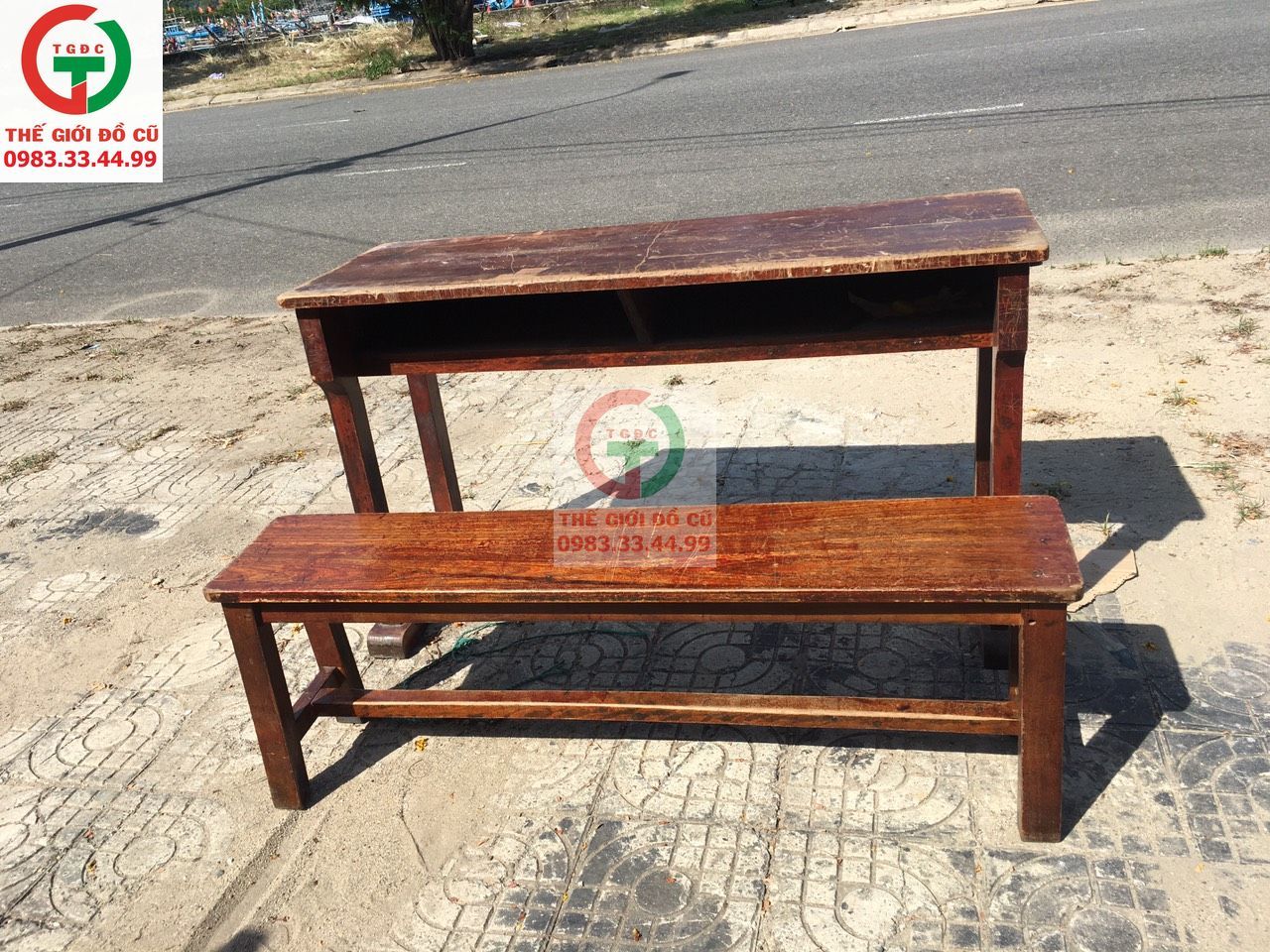 BÀN VÀ GHẾ HỌC SINH BĂNG DÀI RỜI