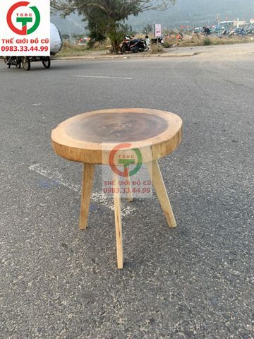 BÀN CAFE GỖ ME TÂY TỰ NHIÊN