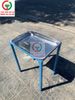 BÀN TRÀ CHANH CHÂN SẮT MÂM INOX