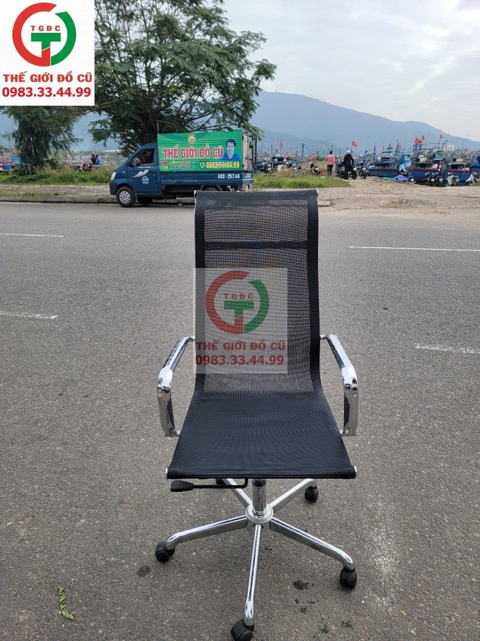 GHẾ XOAY LƯỚI LƯNG CAO