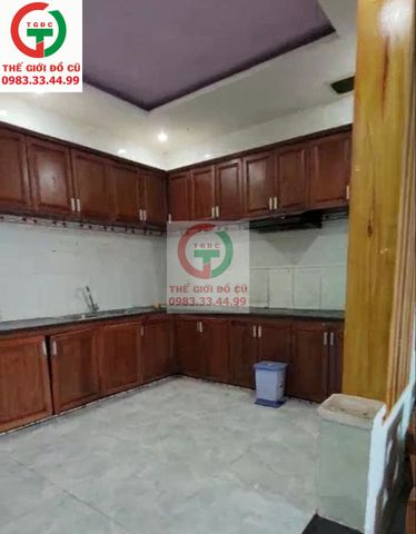 GIAN TỦ BẾP GỖ XOAN ĐÀO