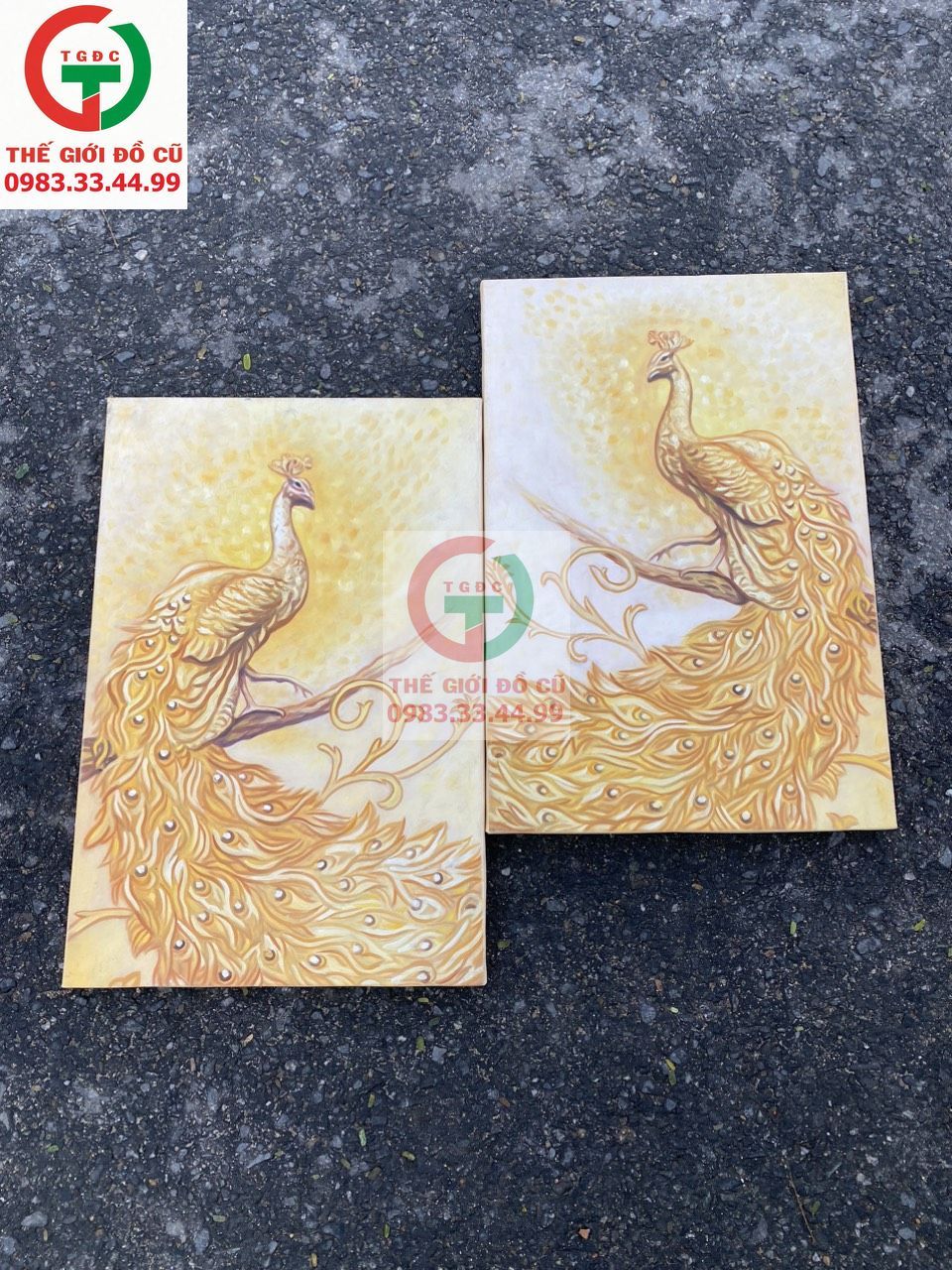 BỘ 2 TRANH GHÉP DECOR