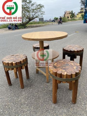 BỘ BÀN GHẾ PALLET ĐỘC LẠ
