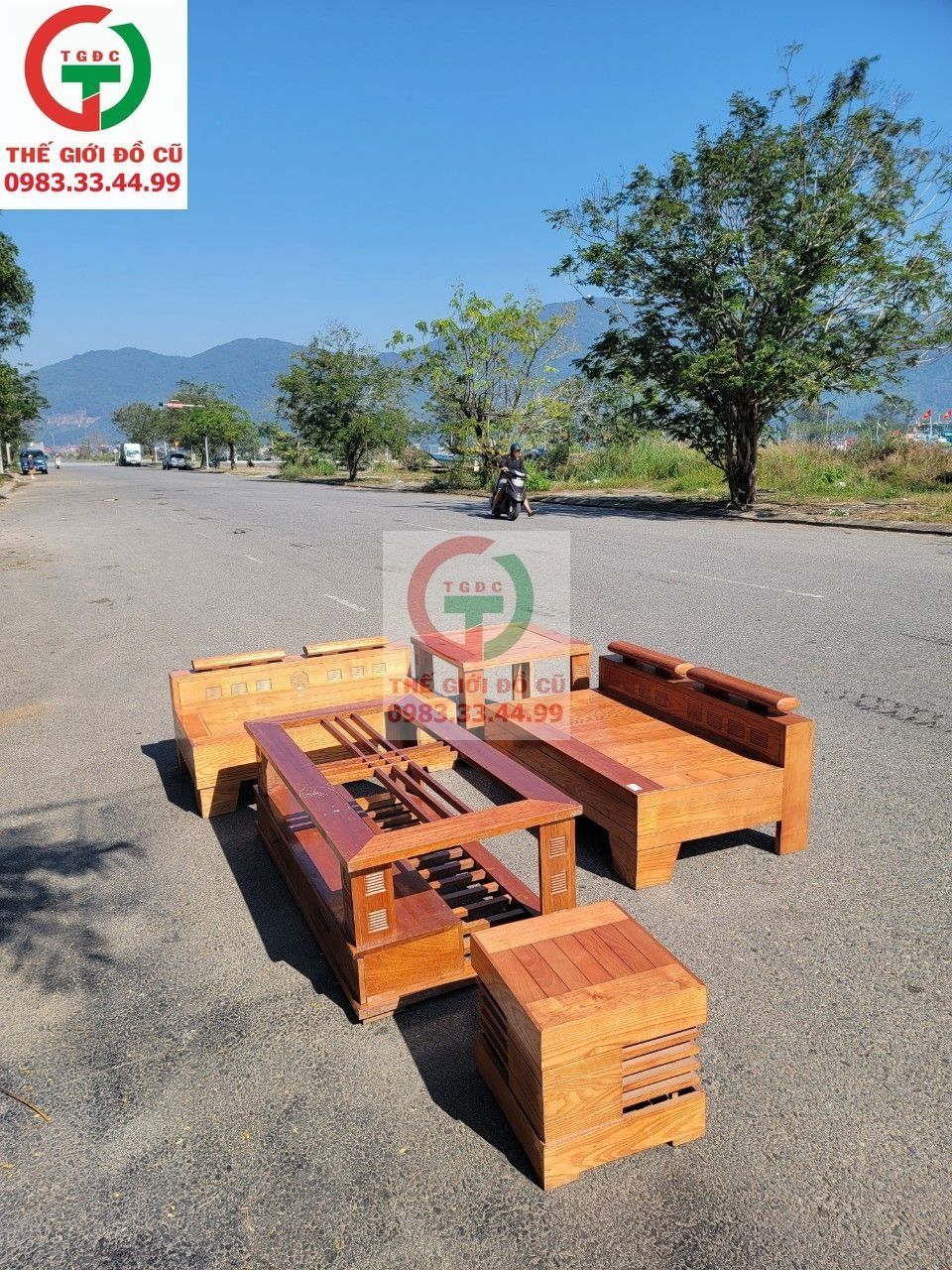 SALON GỖ 5 CHI TIẾT