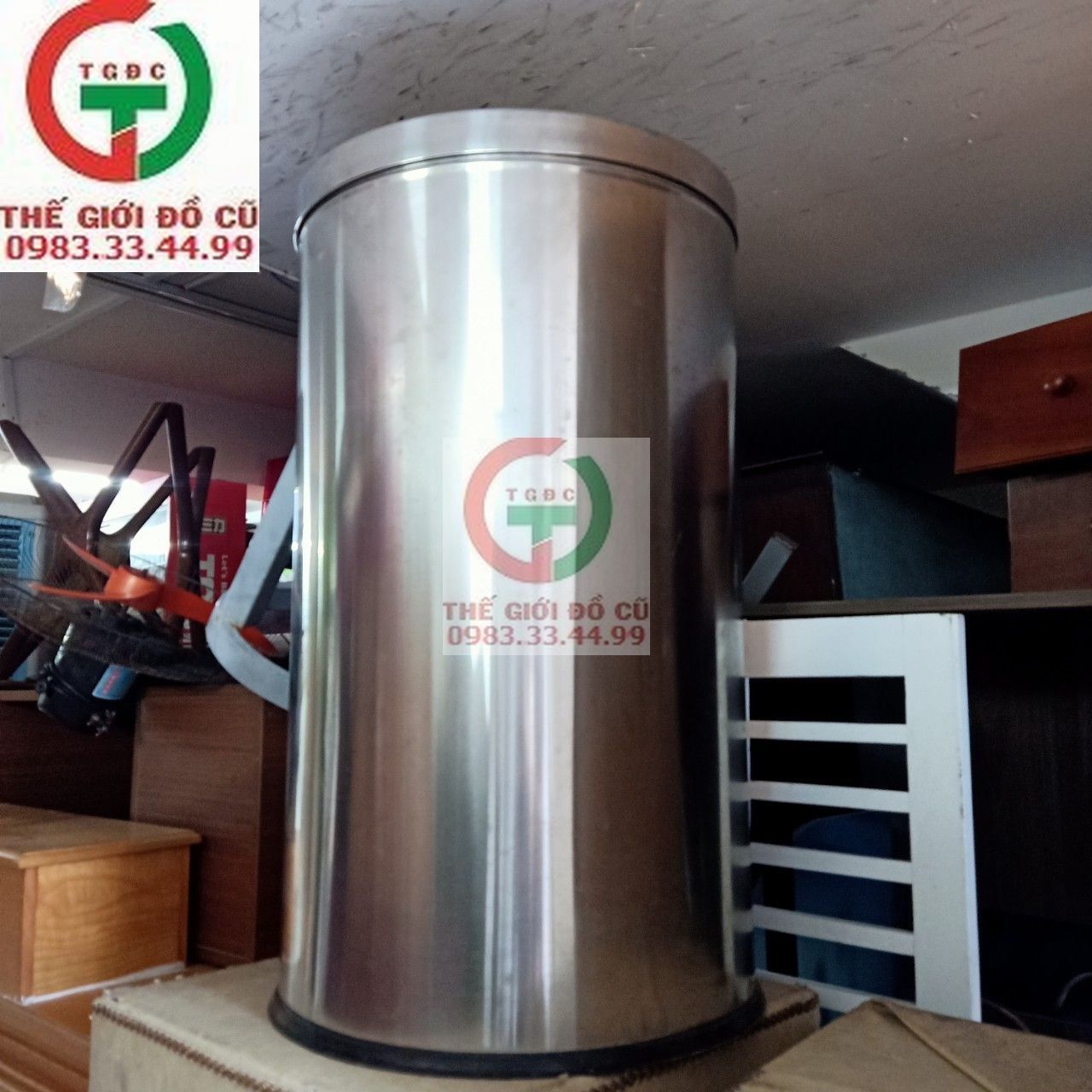 THÙNG ĐỰNG RÁC INOX