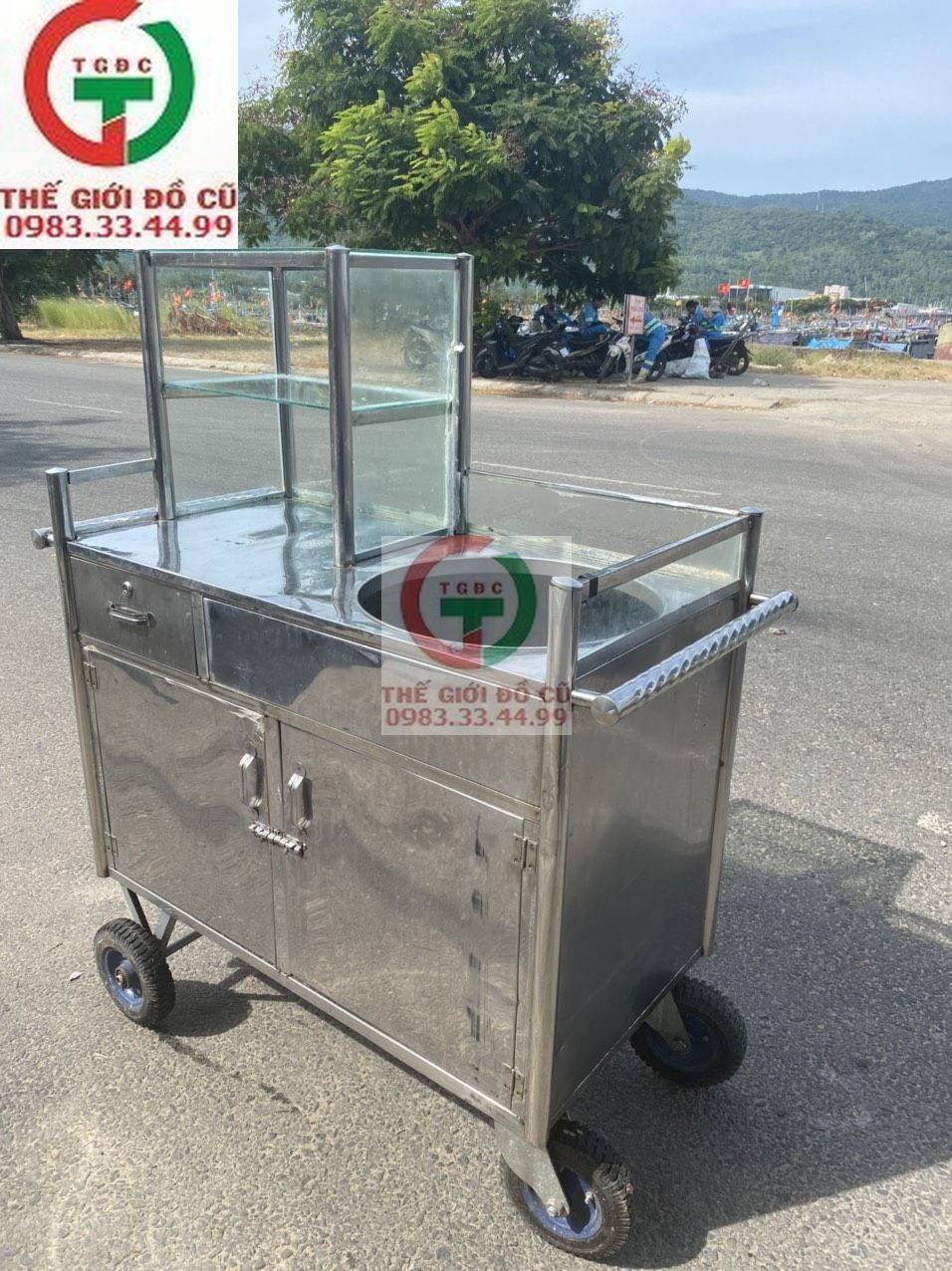 TỦ BÁN BÚN- PHỞ INOX