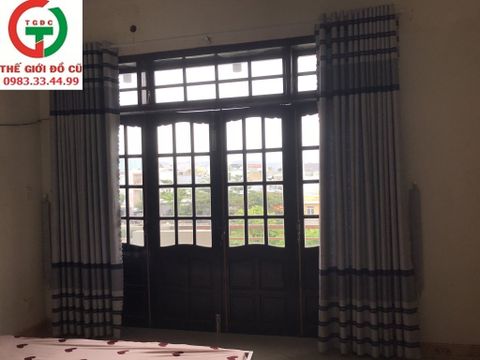 Rèm cửa chính xám - DC6