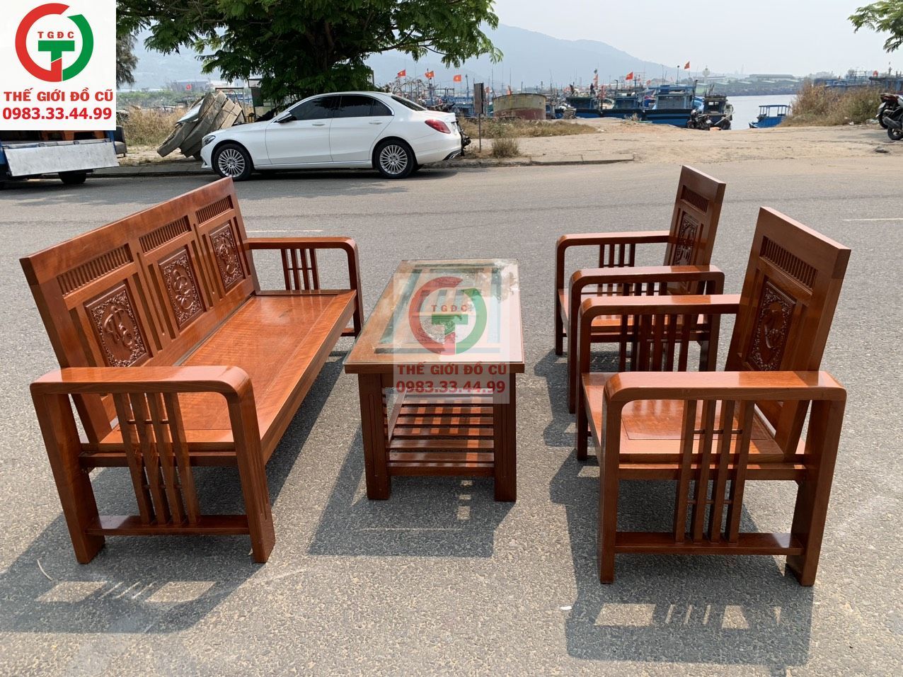 SALON GỖ XOAN ĐÀO