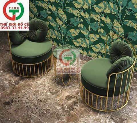 SOFA ĐƠN CAFE THƯ GIÃN XANH RÊU