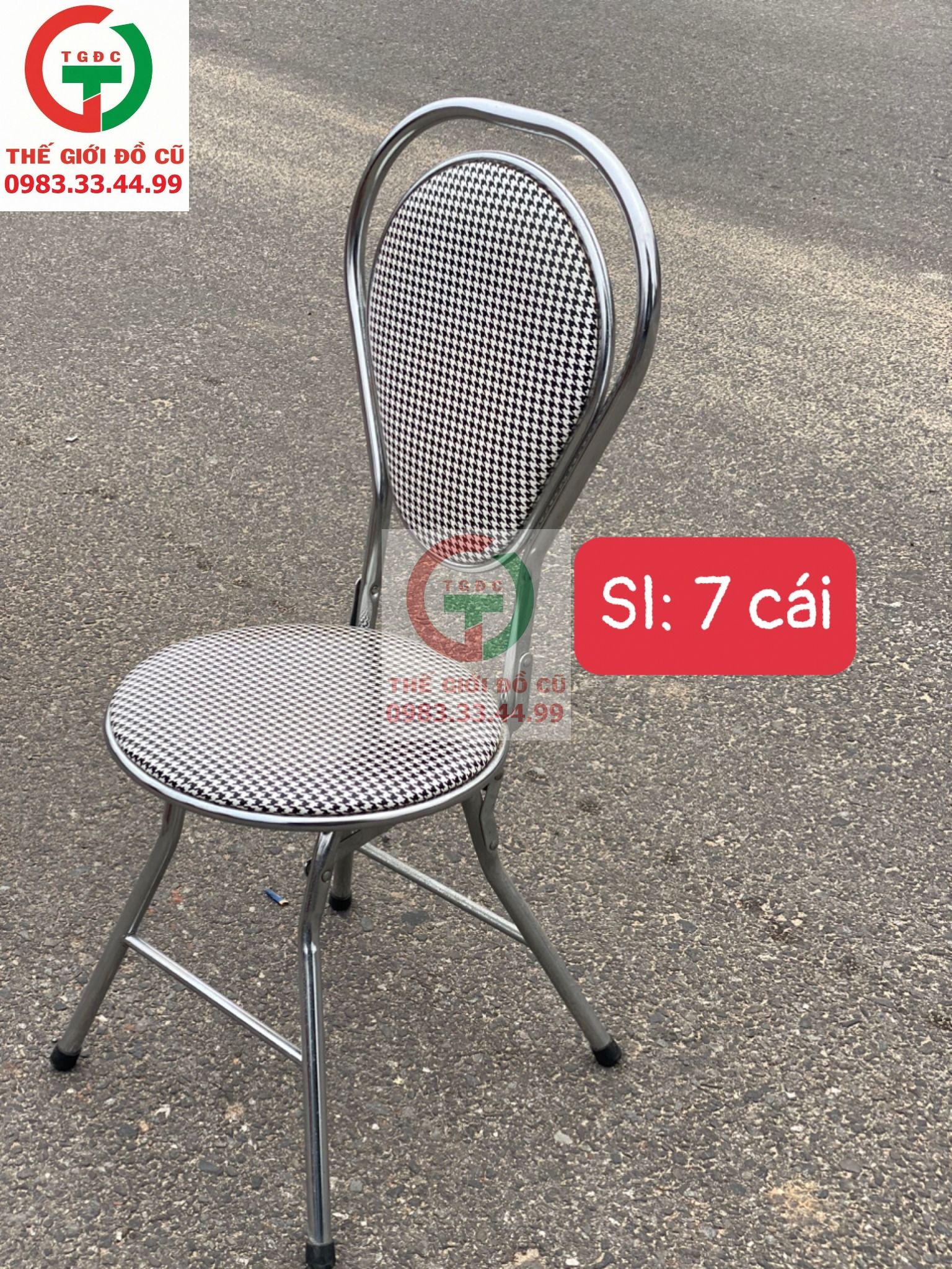 GHẾ INOX THANH LÝ