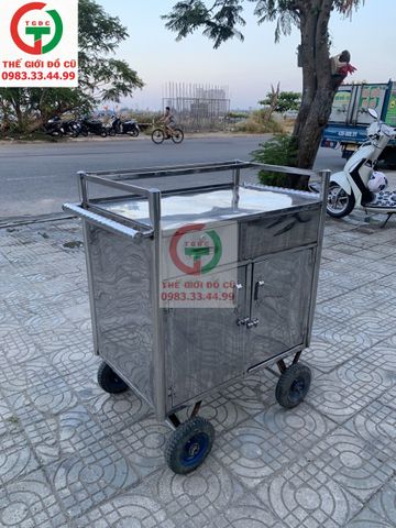 XE ĐẨY BÁN HÀNG INOX