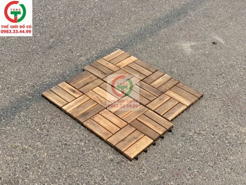 TẤM GÕ LÓT SÀN 12 NAN THANH LÝ