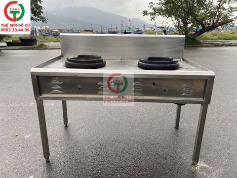 BẾP KHÈ INOX 2 HỌNG