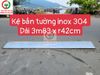 KỆ ĐÍNH TƯỜNG INOX 3M83