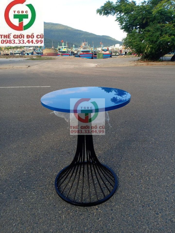 BÀN CAFE - BÀN BAR CHÂN SẮT CỔ LỌ