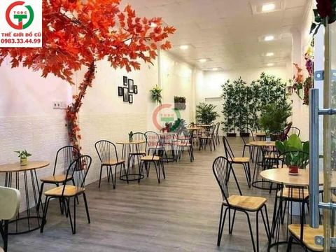 GHẾ CAFE SẮT LƯNG QUẠT