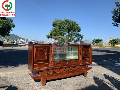 TỦ BUFFET CHÂN THUYỀN XƯA