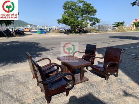 SALON THÙNG GỖ GÕ