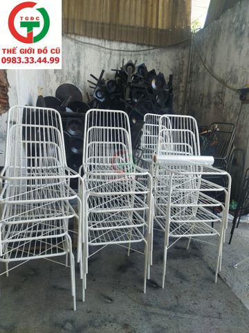 Ghế café sắt ngoài trời