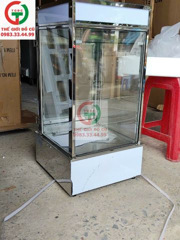 TỦ KÍNH TRƯNG BÀY - HẤP NÓNG -  BẢO QUẢN BÁNH BAO