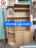 KỆ GỖ TRƯNG BÀY SHOP GỖ MDF