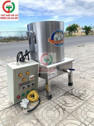 NỒI PHỞ ĐIỆN INOX 50L