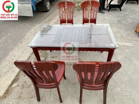 BỘ BÀN ĂN GỖ GIA ĐÌNH