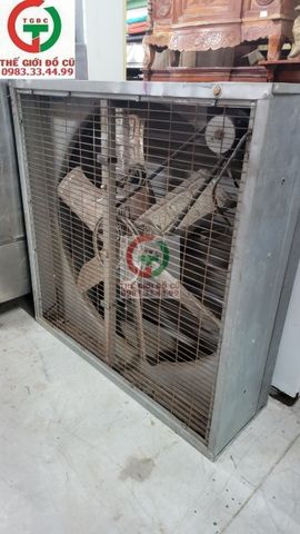 QUẠT THÔNG GIÓ CÔNG NGHIỆP VUÔNG CỬA CHỚP
