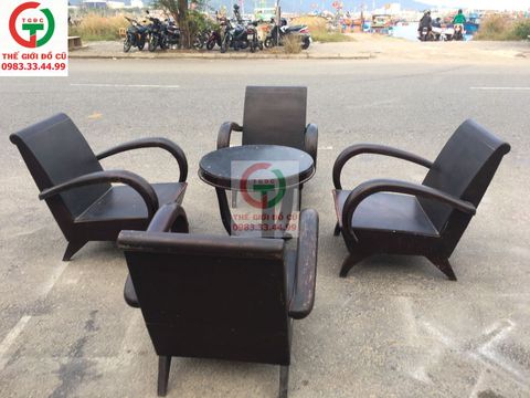 SALON THÙNG GỖ GÕ DECOR QUÁN CAFE