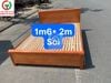 GIƯỜNG GỖ SỒI 1.6M
