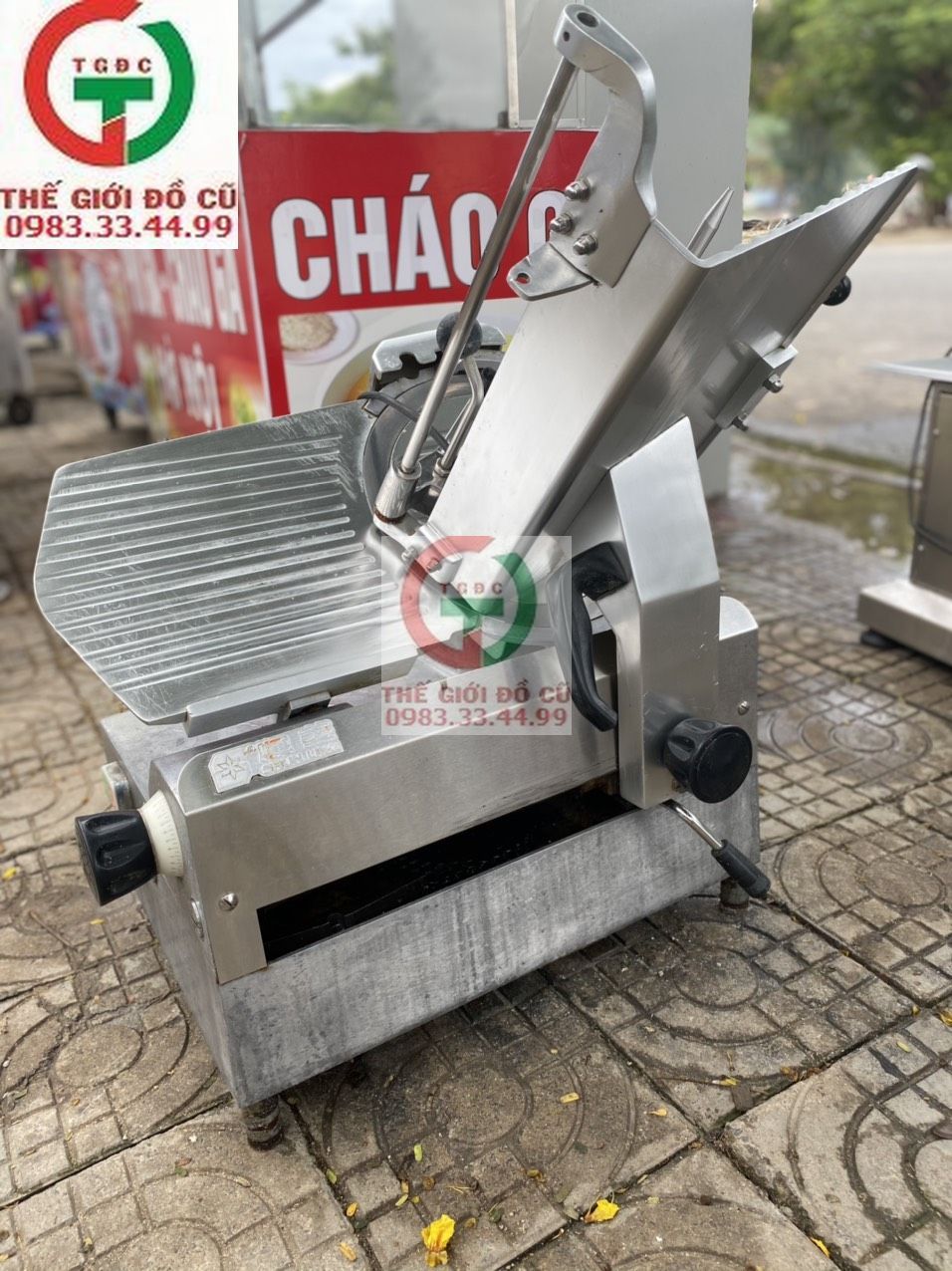 MÁY CẮT THỊT INOX TỰ ĐỘNG SL-300E