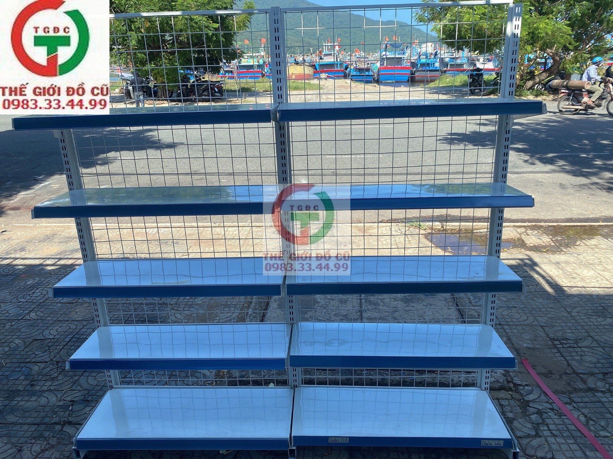 KỆ TRƯNG BÀY HÀNG HÓA SIÊU THỊ 5 TẦNG