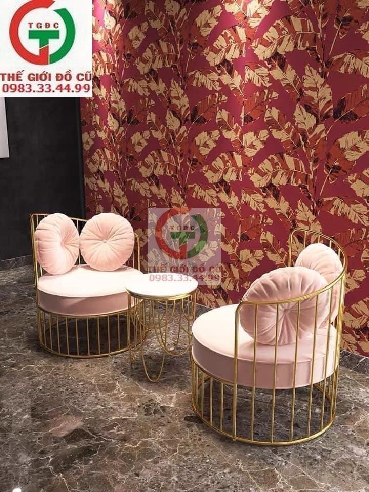 GHẾ SOFA ĐƠN CAFE THƯ GIÃN HỒNG