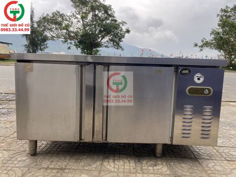 BÀN MÁT INOX CÔNG NGHIỆP 2 CÁNH 1.5M