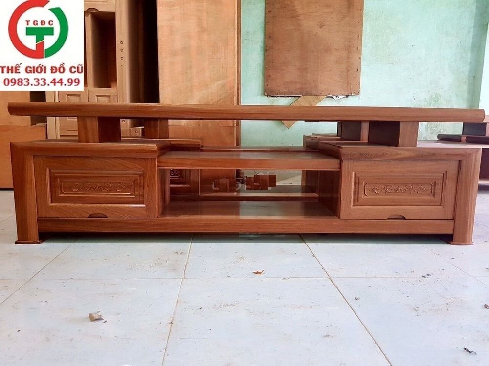 Kệ tivi xoan đào 1m2 - DC326
