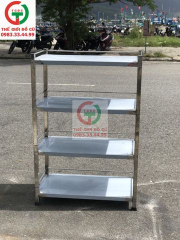 KỆ INOX 4 TẦNG