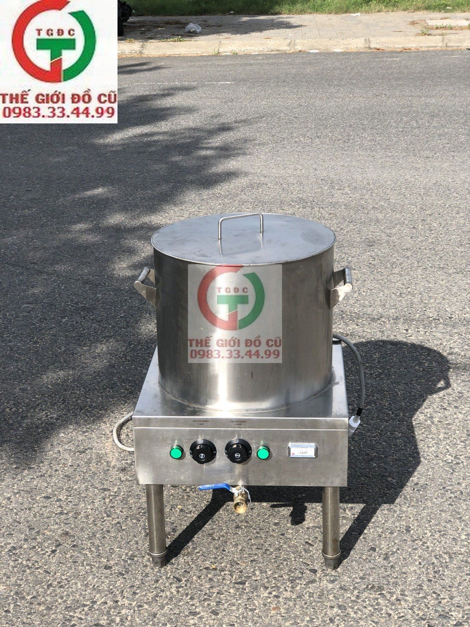 NỒI PHỞ ĐIỆN INOX 35L