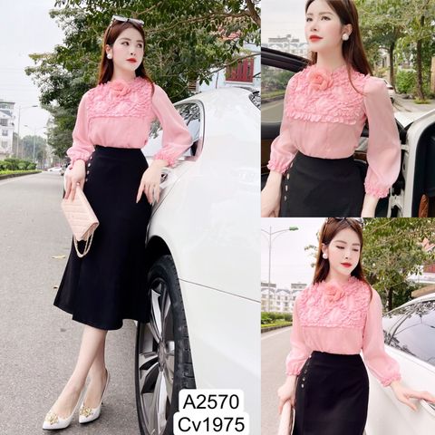 SET A2570-CV1975 VÁY CÔNG SỞ