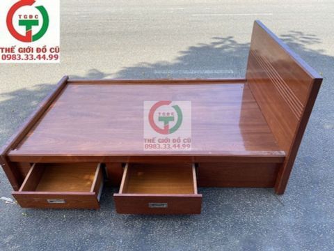 GIƯỜNG NGĂN KÉO PHẢN GỖ XOAN ĐÀO