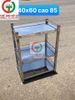 KỆ INOX 3 TẦNG 40X60CM