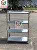 KỆ INOX 4 TẦNG ĐỰNG LY CỐC CHÉN 40X80CM
