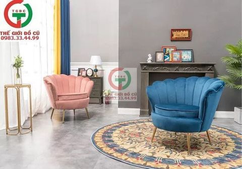 GHẾ SOFA ĐƠN THƯ GIÃN HÌNH VỎ SÒ