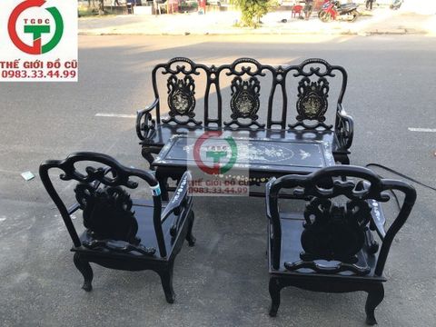 SALON GỖ MÓC CẨN XÀ CỪ