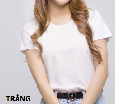ÁO THUN NỮ TRẮNG M01