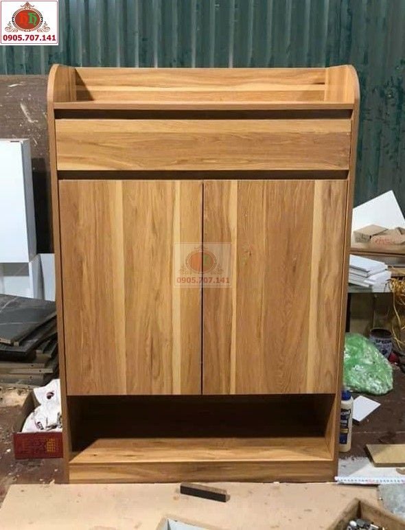 Tủ giày MDF 2 cánh