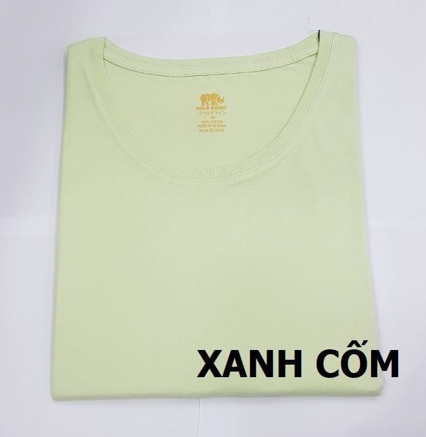 ÁO THUN NỮ XANH CỐM M41