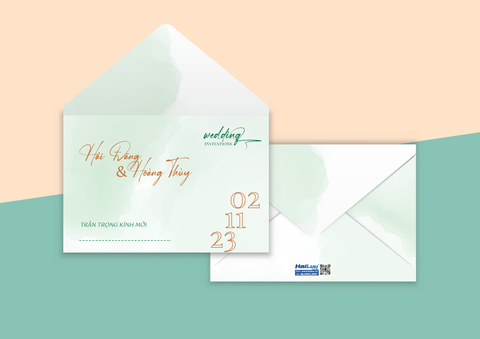  Thiệp Cưới Mã HA009WD 