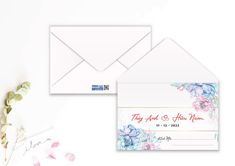  Thiệp Cưới Mã HA012WD 