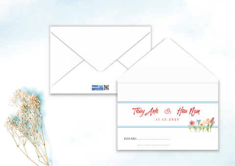 Thiệp Cưới Mã HA013WD 