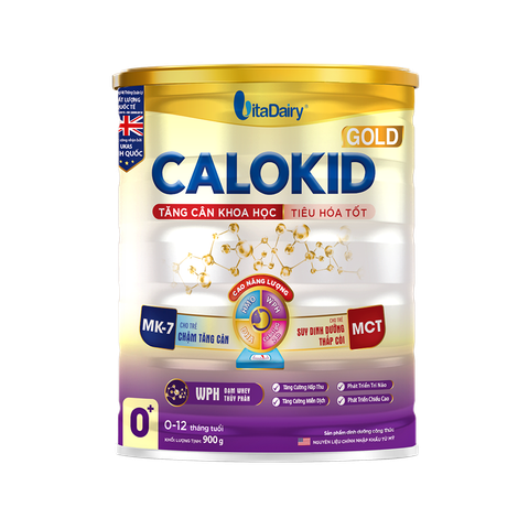 Sữa bột Calokid Gold 0+ 900g 